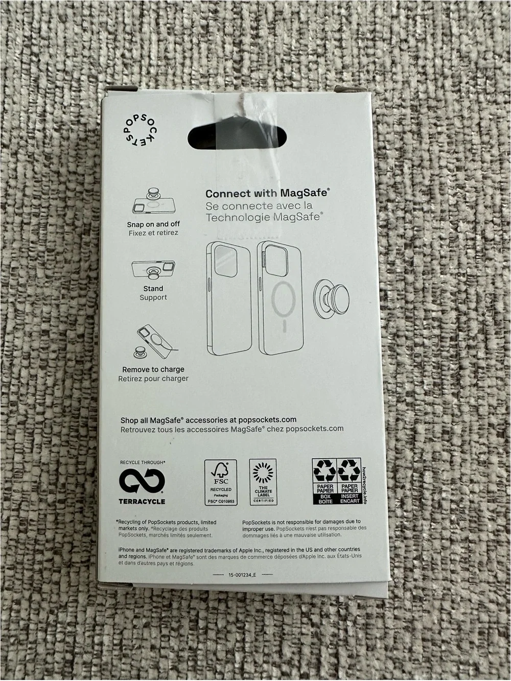 BRAND NEW PopSockets Magnetic Phone Grip & Stand for MagSafe